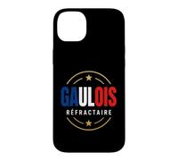 Patriotisme Réfractaire Humour Français Patriote Gaulois Coque pour iPhone 14 Plus