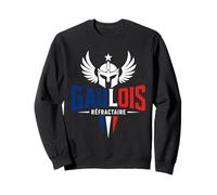 Patriotisme Réfractaire Humour Français Patriote Gaulois Sweatshirt