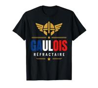 Patriotisme Réfractaire Humour Français Patriote Gaulois T-Shirt