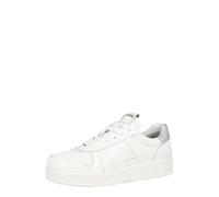 PATRIZIA PEPE Baskets basses 'SCARPE' argent / blanc, Taille 36