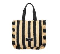 PATRIZIA PEPE Cabas beige / noir, Taille One Size