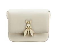 Patrizia Pepe - Essential Fly Leather Shoulder Bag - Femme - Sacs - Blanc - Taille: ONE Size