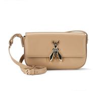 Patrizia Pepe Essential Fly Sac à bandoulière Cuir véritable 22 cm brun