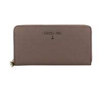 Patrizia Pepe Essentials Porte-monnaie en cuir 19 cm gris