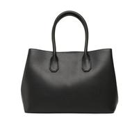 Patrizia Pepe, Femme, Sacs, Noir, Taille: ONE Size Sac à main en cuir noir avec bandoulière ajustable