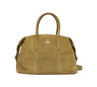 Patrizia Pepe, Femme, Sacs, Vert, Taille: ONE Size Suede Tote Bag