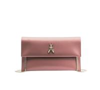 Patrizia Pepe - Fly Leather Clutch Bag - Femme - Sacs - Rose - Taille: ONE Size