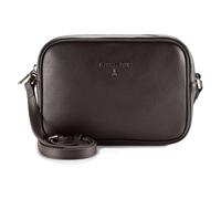 Patrizia Pepe Fly sac à bandoulière en cuir 24 cm brun