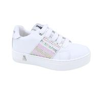 Patrizia Pepe Garçon Fille Pj253.16_28 Basket, Blanc Étroit