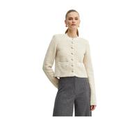 Patrizia Pepe - Giacca in maglia - Femme - Pulls - Beige - Taille: 40 FR