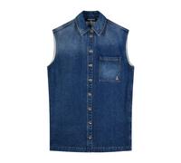 Patrizia Pepe - Gilet en jean - Femme - Vestes - Bleu - Taille: 40 FR