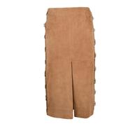 Patrizia Pepe - Jupe Longuette - Femme - Jupes - Beige - Taille: 38 FR