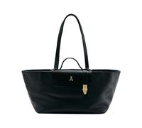 Patrizia Pepe - Modern Utility Leather Bag - Femme - Sacs - Noir - Taille: ONE Size