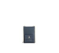 Patrizia Pepe Portefeuille d'embrayage Cuir 11.5 cm gris