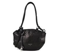 Patrizia Pepe Sac à bandoulière Cuir véritable 20 cm noir