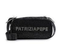 Patrizia Pepe Sac à bandoulière Cuir véritable 21 cm noir