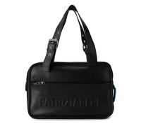 Patrizia Pepe Sac à bandoulière Cuir véritable 34 cm noir