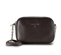 Patrizia Pepe Sac à bandoulière en cuir 20 cm brun