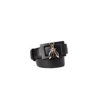 Patrizia Pepe - Smooth Calf Leather Belt - Femme - Accessoires - Noir - Taille: L