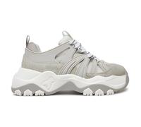 Patrizia Pepe - Suede Baskets - Femme - Chaussures - Gris - Taille: 36 EU