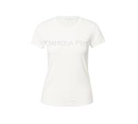 Patrizia Pepe, Femme, Tops, Blanc, Taille: 40 FR T-shirt scintillant avec col rond