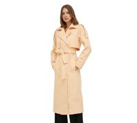 Patrizia Pepe - Trench-coat ceinturé à double boutonnage - Femme - Manteaux - Orange - Taille: 38 FR