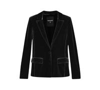 Patrizia Pepe - Veste Velours Essential - Femme - Vestes - Noir - Taille: 44 FR