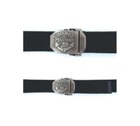 Patrol Equipement Ceinture boucle gravée Troupes de Marine noir