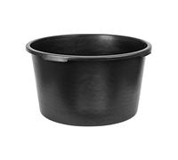 Patrol Group Noir auge ronde en plastique 65 L pour mélanger le mortier
