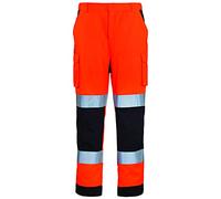 PATROL Pantalon de HI Viz Orange 3 m/bleu marine