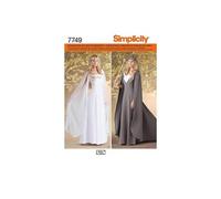Simplicity Patron de couture 1551 - Costumes pour femmes, papier blanc, tailles 36-38-40-42