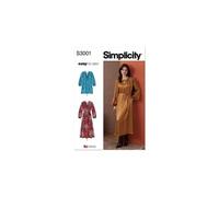Patron 3001 Robe pour Jeunes Femmes - Model FR 46-54