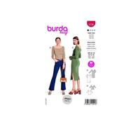 Patron Burda 5738 - Robe & Top - Model fr 38-48 G