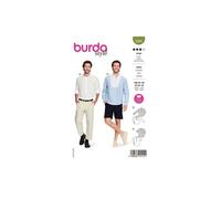 Patron Burda 5895 - Chemise du 46 au 56 (FR)(...) -