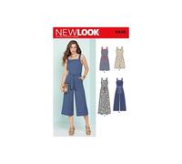 Patron New Look 6446 Robe Et Combi - Pantalon