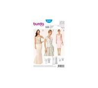 Patron Burda 6646 Robe & Haut du 34 au 44 -