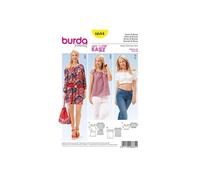 Burda Style - Patron de couture 6684 Robe et blouse - Tailles 34-46 - Papier blanc