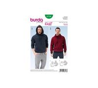 Burda 6718 Patron de Sweat Blanc, 46-56