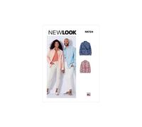 New Look Patron de couture 6724 pour femmes, hommes A (XS-S-M-L-XL)