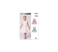 New Look Patron 6763 – Robe enfant du 3 à 8 ans