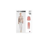 New Look Patron de couture UN6771A Haut et pantalon en tricot pour femme Tailles XS-S-M-L-XL-XXL