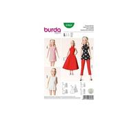 Burda Style Patron de couture B6960 Habits de poupée 19 x 13 cm Blanc