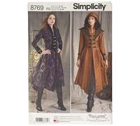 Simplicity US8769R5 Patron de Couture, Papier, Blanc, FR 42-50