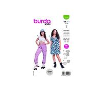 Patron Burda 9214 - Robe & Top