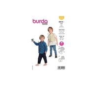 Patron Burda 9248 - Chemise classique et un gilet 2-7 ans - Model FR 2-7 ANS G