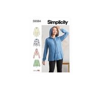 Patron Simplicity 9384 - Sweat-shirts pour femme du 34 au 52 FR(...) -