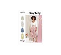 Simplicity Patron SS9472U5 Jupe/Pantalon femme Taille 44-46-48-52-54