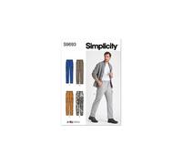 Patron 9693 - Pantalon cargo du 34 au 52 (FR) - Model FR 44-52