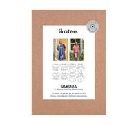 Ikatee Pochette Patron de Couture Sakura Femme Blouse et Robe 32-52