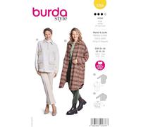 Patron Burda 5794 - Manteau douillet et confortable